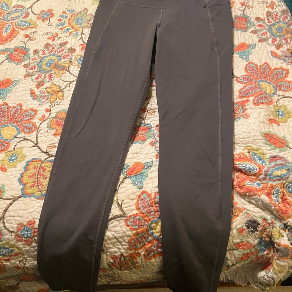 Gray Athletic Leggings